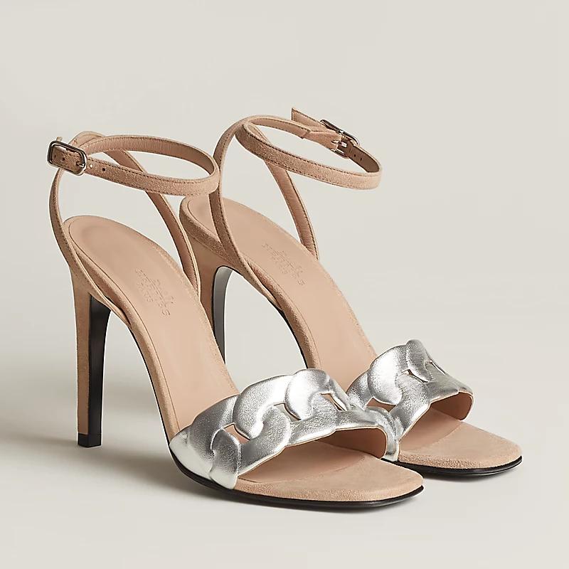 Giày Hermes Gala 105 Sandal Nữ Be